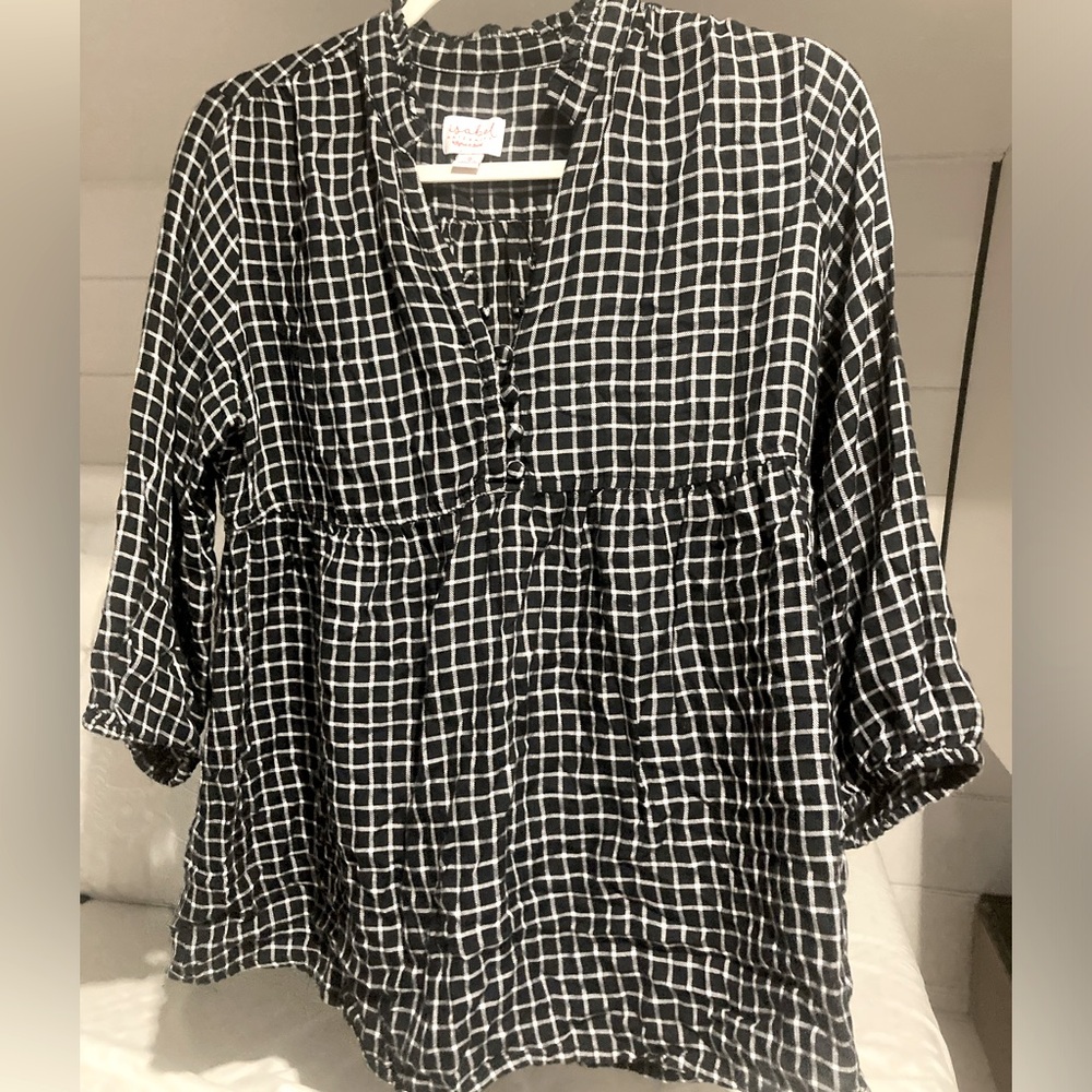 Isabel Maternity, Black shirt, Size Small